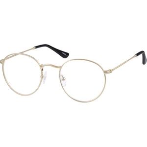 Round Gold Eyeglass Frames